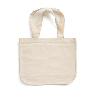 Cotton Grocery Tote Bag (With Pockets)