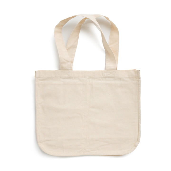 Cotton Grocery Tote Bag (With Pockets)