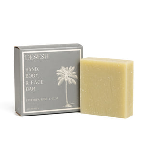 Hand, Body & Face Soap Bar