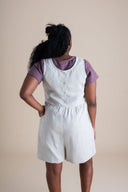 Lisbon Romper in Sand Dollar