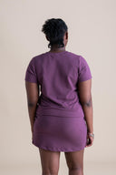 Liza Tee in Plum