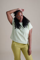 Painter Top in Honeydew