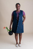 Snap Smock in Cone Denim