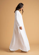 Be Clever Duo Dress - White