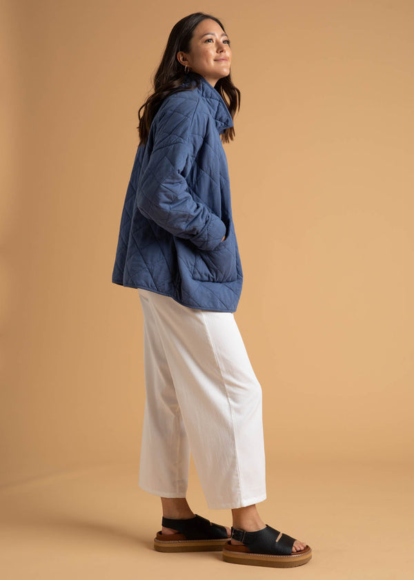 Countryside Quilted Jacket - Inky Blue