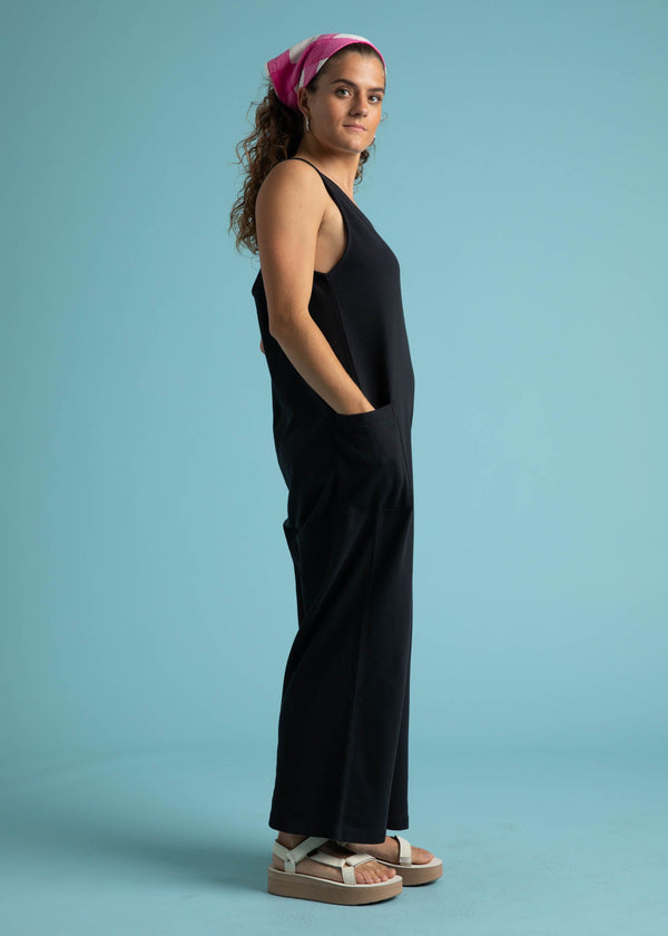 Field Day Romper - Black