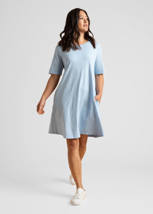 Good Tee Dress - Sky