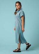 Scout Caftan - Sky Multi Double Stripe