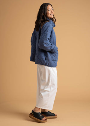 Countryside Quilted Jacket - Inky Blue