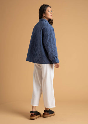 Countryside Quilted Jacket - Inky Blue