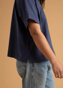 Daybreak Tee - Inky Blue