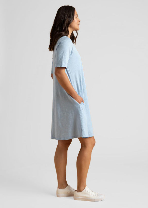 Good Tee Dress - Sky