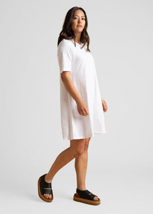 Good Tee Dress - White