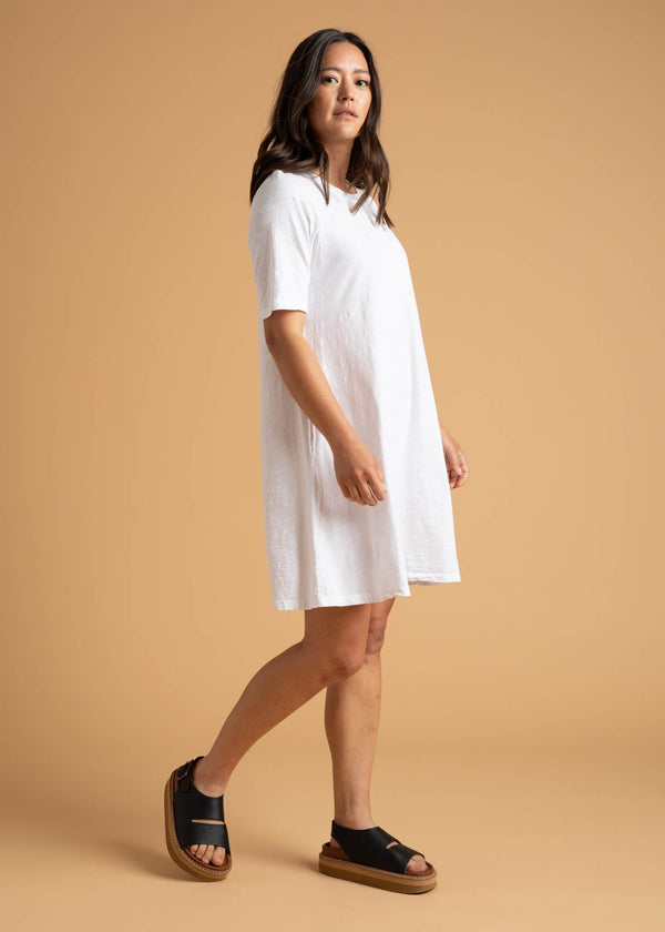 Good Tee Dress - White
