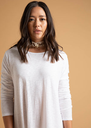 Be Clever Duo Dress - White