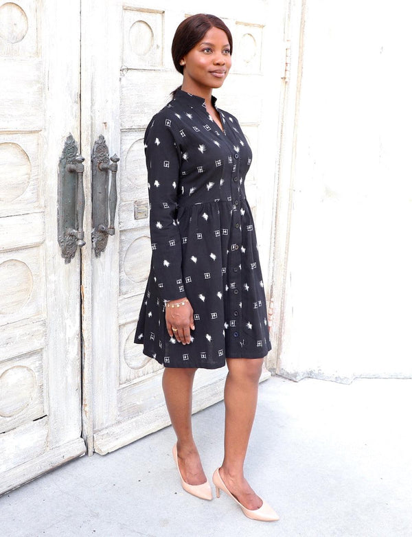 Artemis Button Dress - FINAL SALE