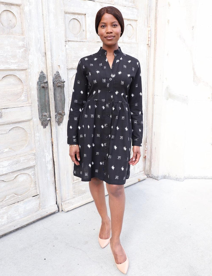 Artemis Button Dress - FINAL SALE