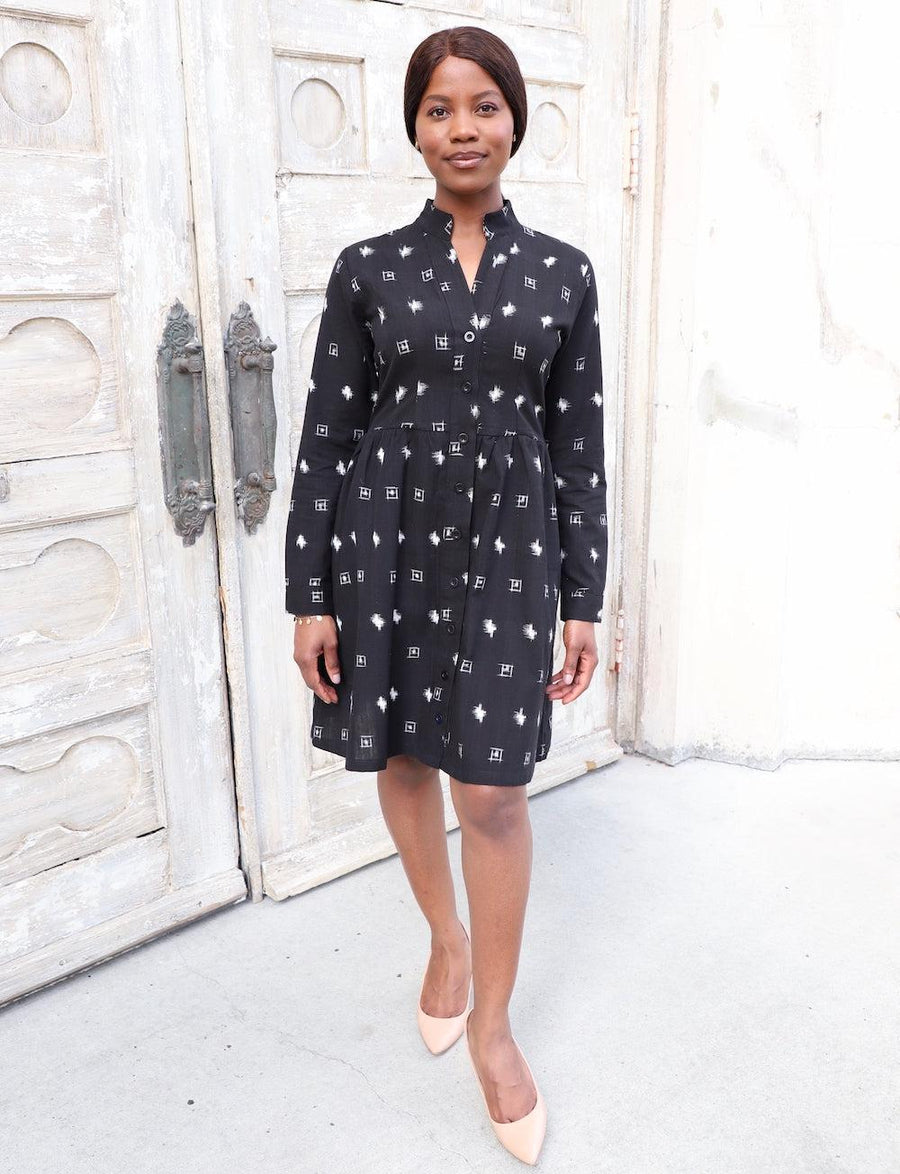 Artemis Button Dress - FINAL SALE