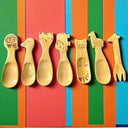 Bamboo Animal Kids Spoons