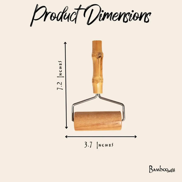 Bamboo Baking and Pizza Roller