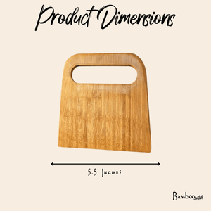 Bamboo Baking Bench & Dough Scraper