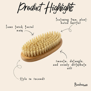 Bamboo Beard Brush