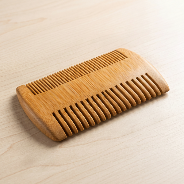 Bamboo Beard Comb | Double-Sided