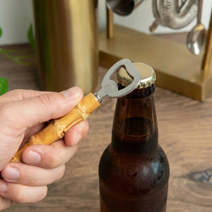 Bamboo Bottle Opener