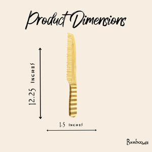 Bamboo Bread Knife