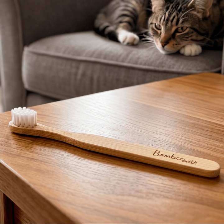 Bamboo Cat Toothbrush