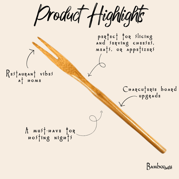Bamboo Charcuterie Fork