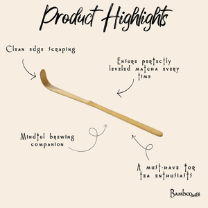 Bamboo Chashaku Matcha Scoop