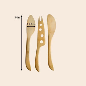 Bamboo Cheese Knife Set
