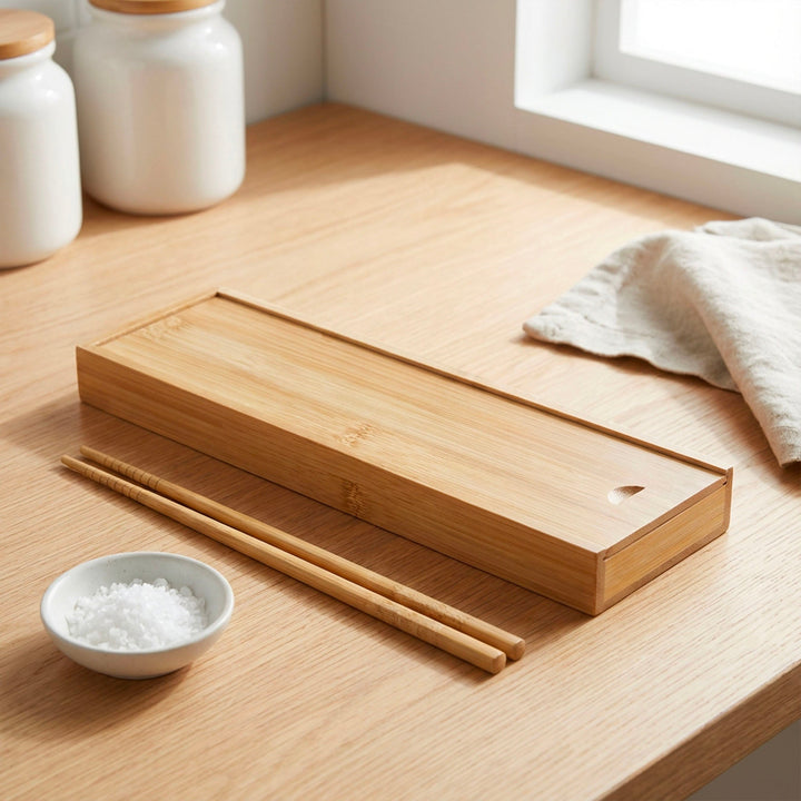 Bamboo Chopstick Box - Large