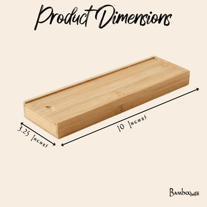 Bamboo Chopstick Box - Large