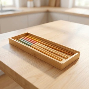 Bamboo Chopstick Box - Large