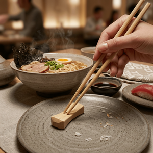 Bamboo Chopstick Rest