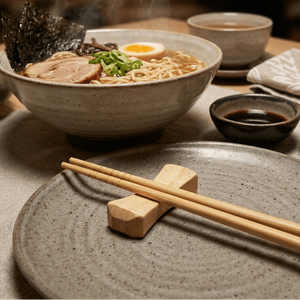 Bamboo Chopstick Rest