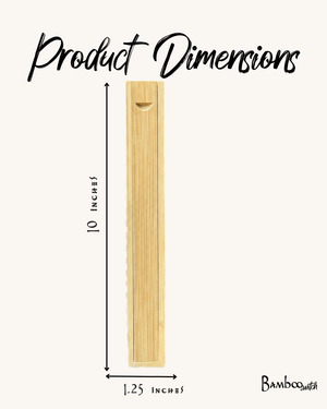 Bamboo Chopstick Storage Box