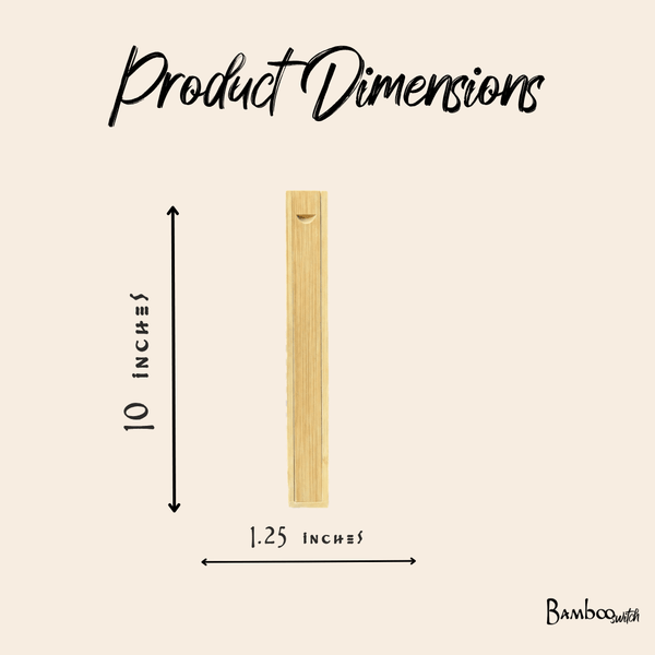 Bamboo Chopstick Storage Box