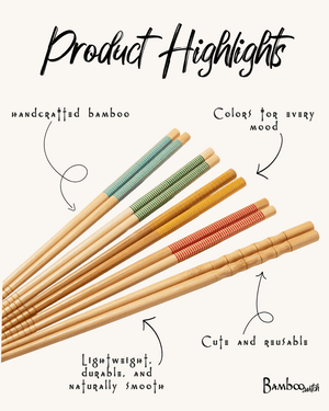 Bamboo Chopsticks | Set of 2