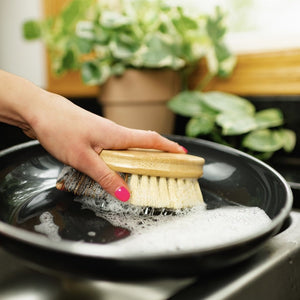 Bamboo Multipurpose Cleaning Brush | Sisal & Coconut Bristle