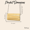 Bamboo Clutch Purse