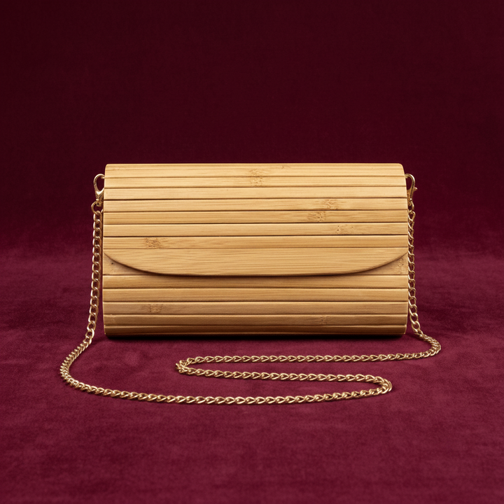 Bamboo Clutch Purse
