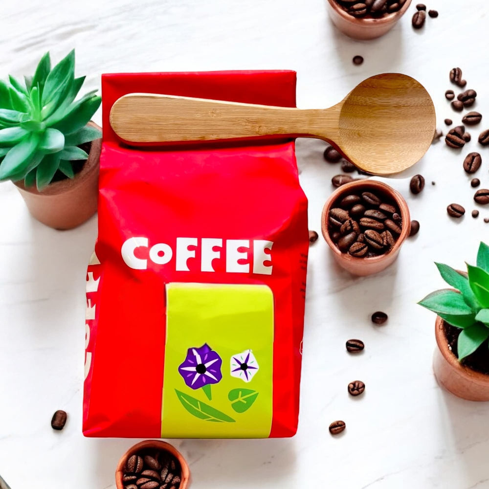 Bamboo Coffee Clip Scoop