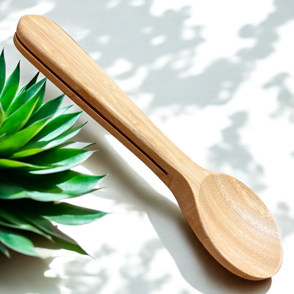 Bamboo Coffee Clip Scoop