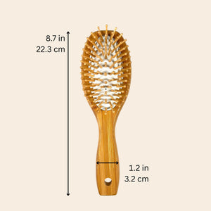 Bamboo Double-Sided Hair Brush