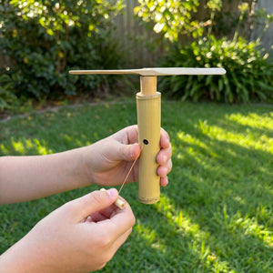 Bamboo Dragonfly Copter Kids Toy