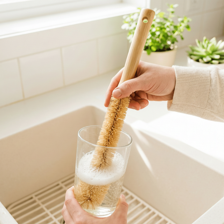 Bamboo Drinkware Cleaning Brush XL | Straight