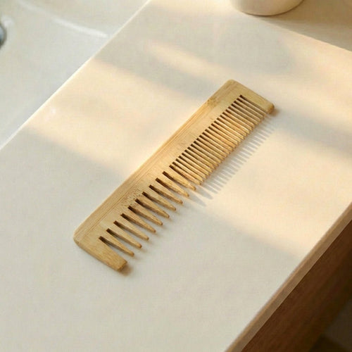 Bamboo Dual Pocket Comb